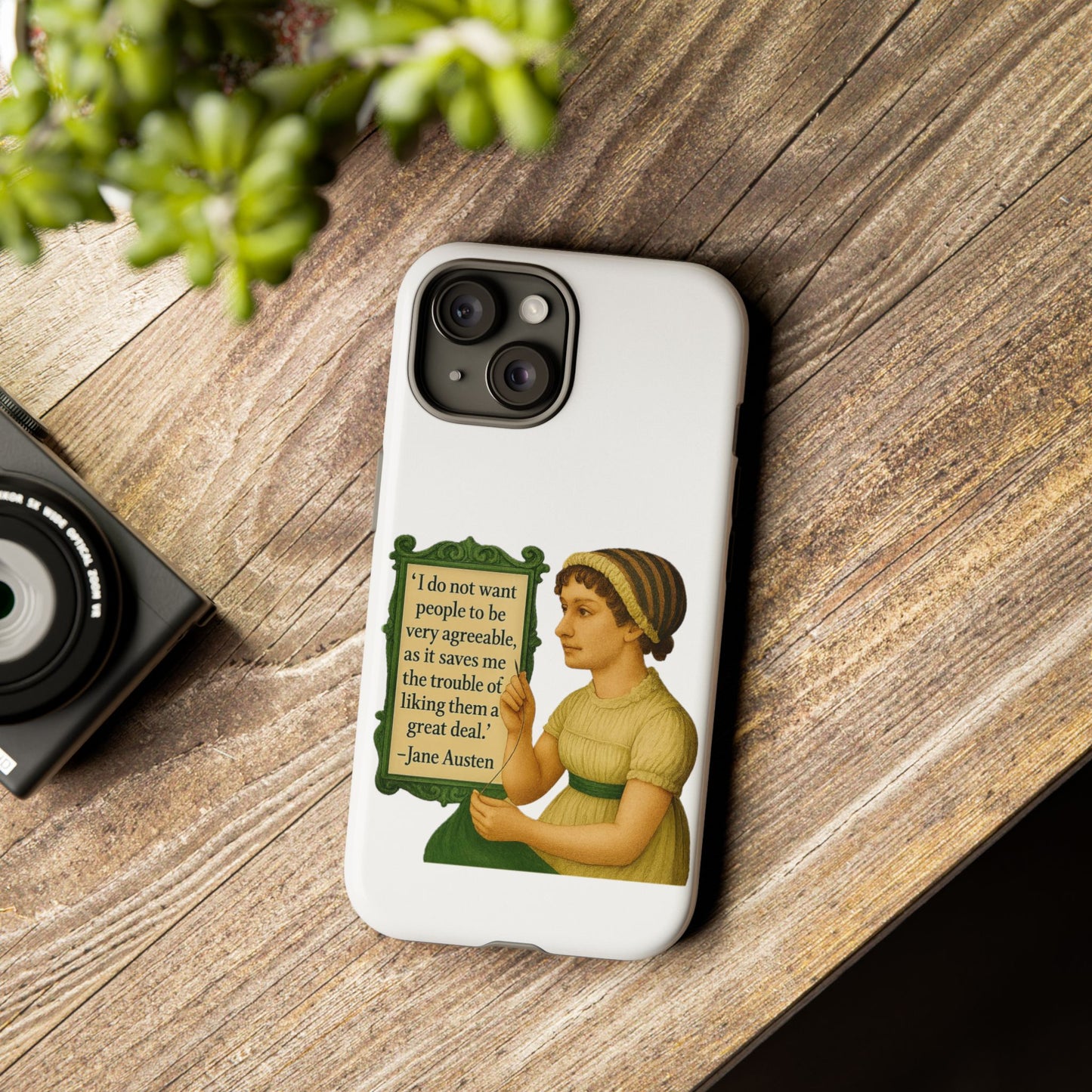 Jane Austen Phone Case