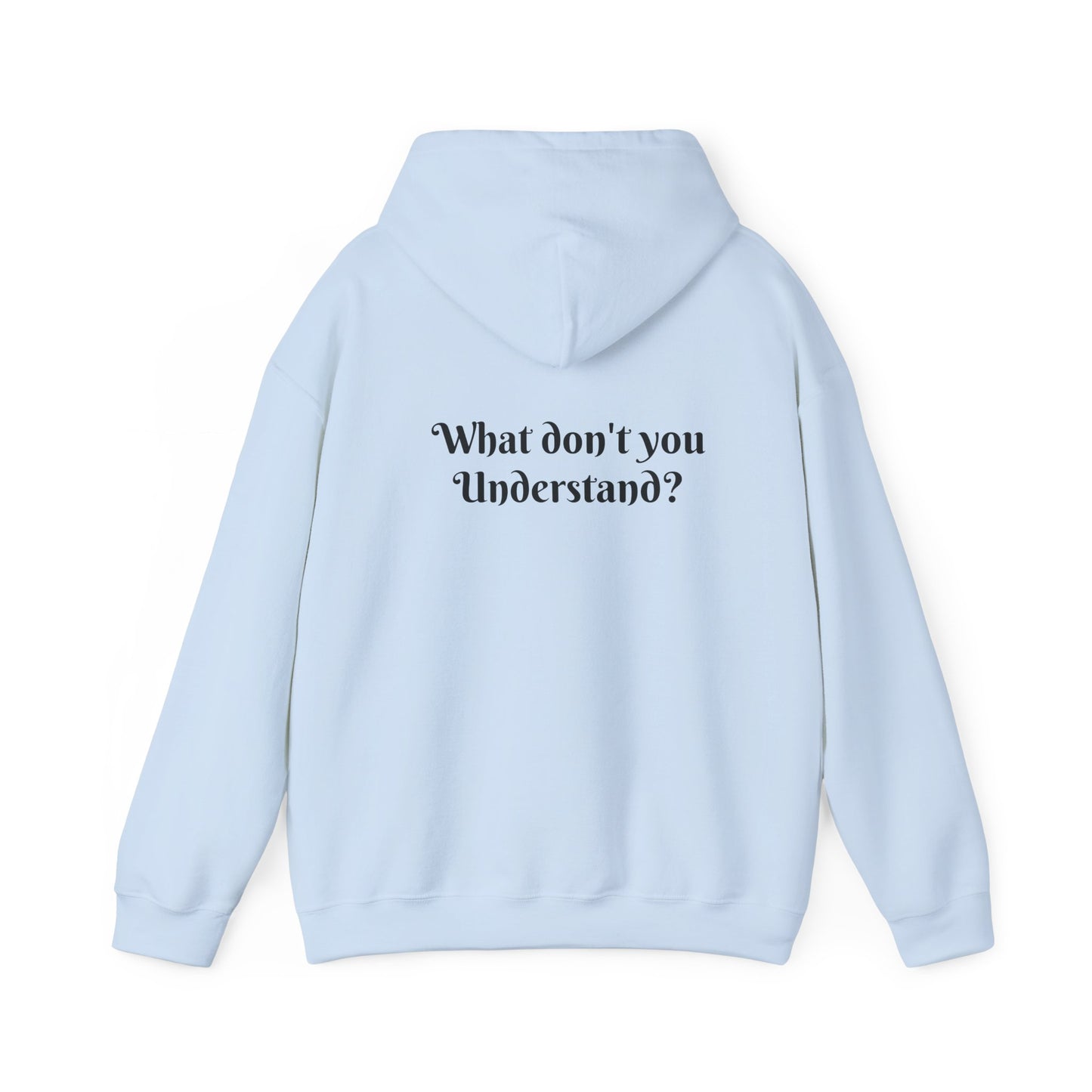 JC Frustrated Sweatshirt - Unisex Cozy Hoodie, Inspirational Gift, Everyday Style, Casual Wear, Art Design