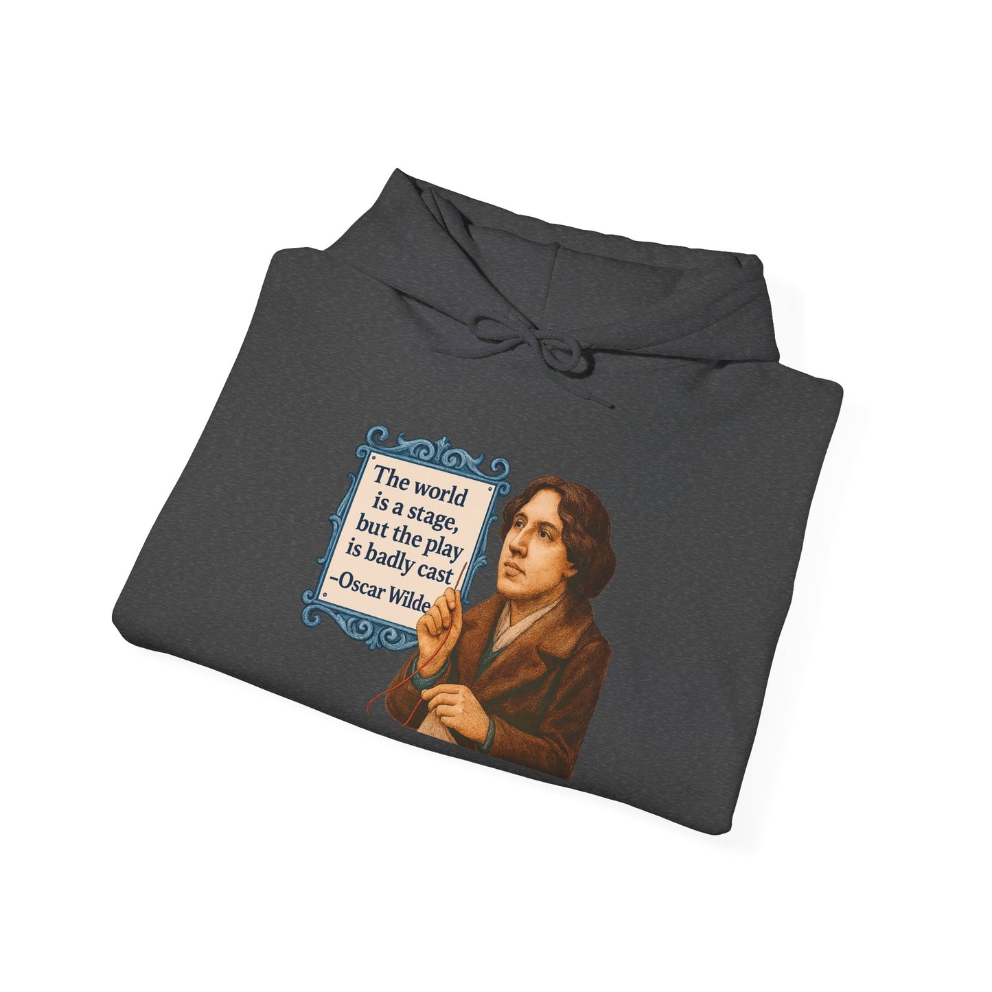 Wilde Sweatshirt - Unisex Cozy Hoodie, Inspirational Gift, Everyday Style, Casual Wear, Art Design
