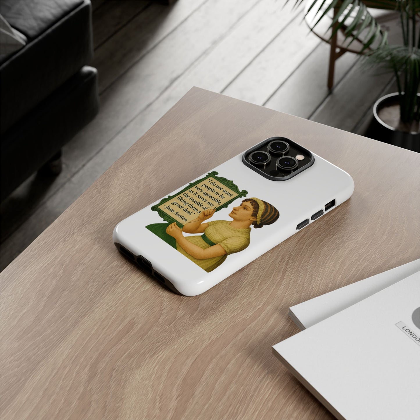 Jane Austen Phone Case