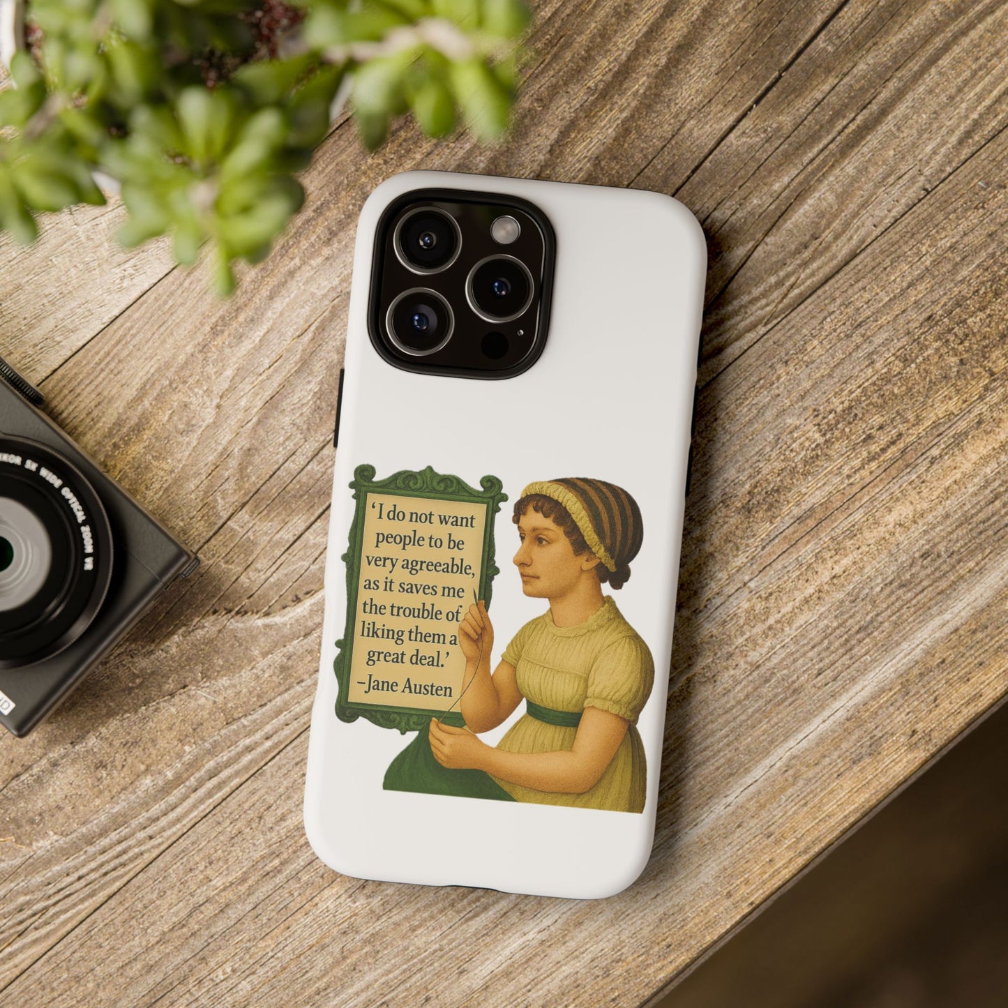 Jane Austen Phone Case