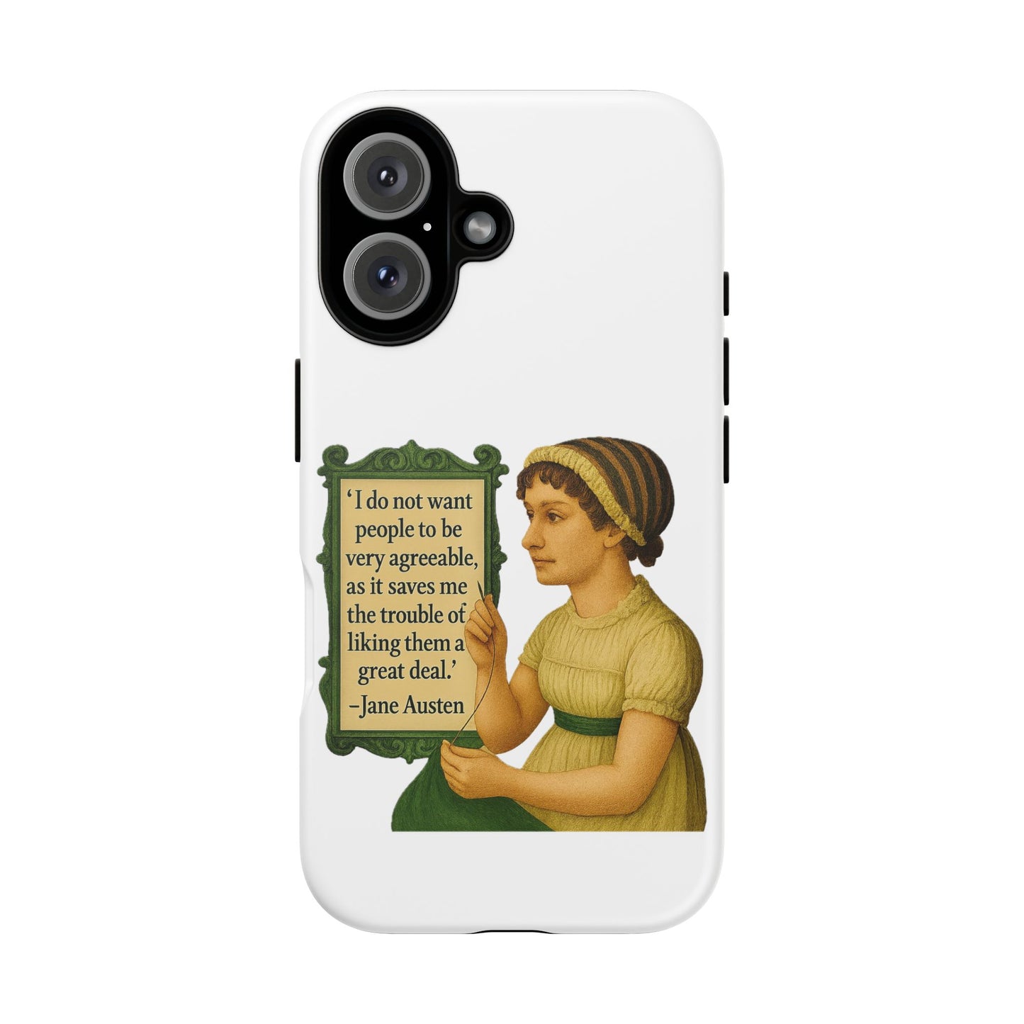 Jane Austen Phone Case