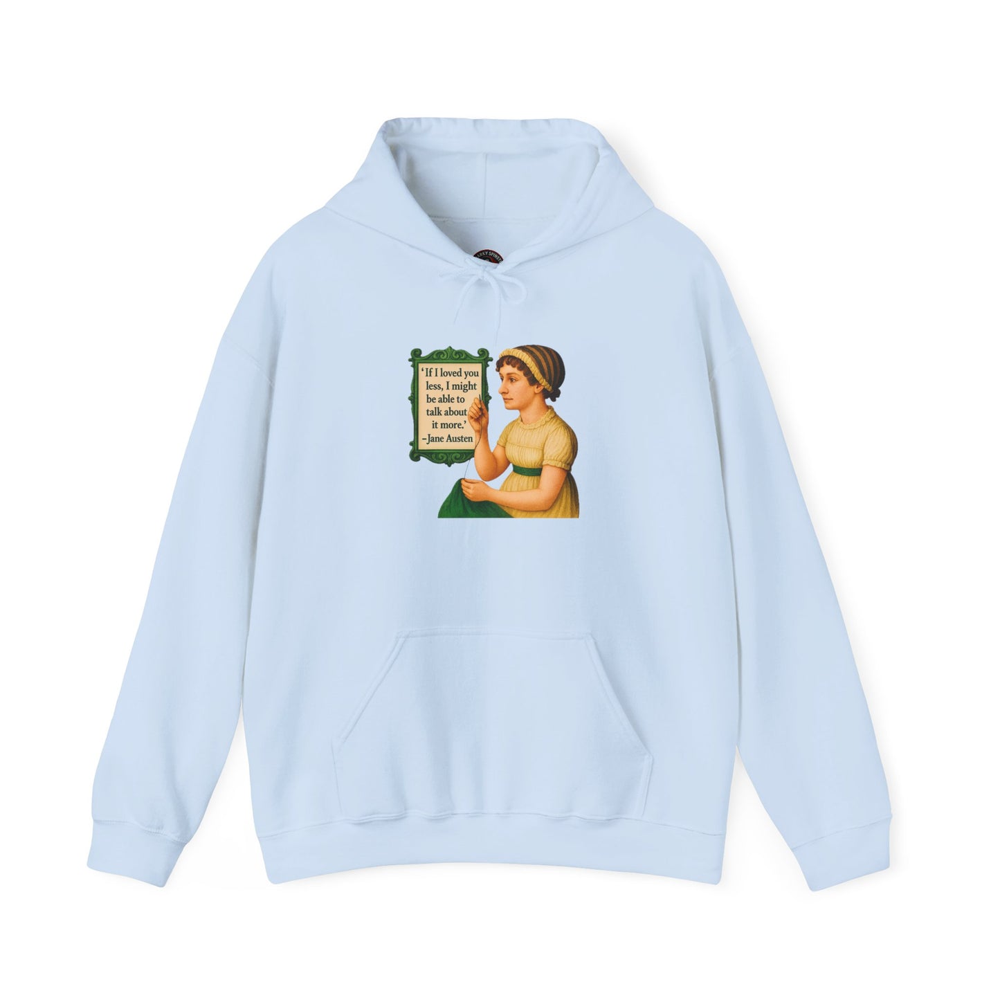Austen Sweatshirt - Unisex Cozy Hoodie, Inspirational Gift, Everyday Style, Casual Wear, Art Design