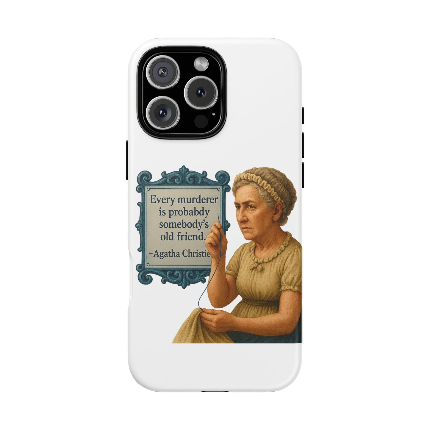 Agatha Christie Phone Case