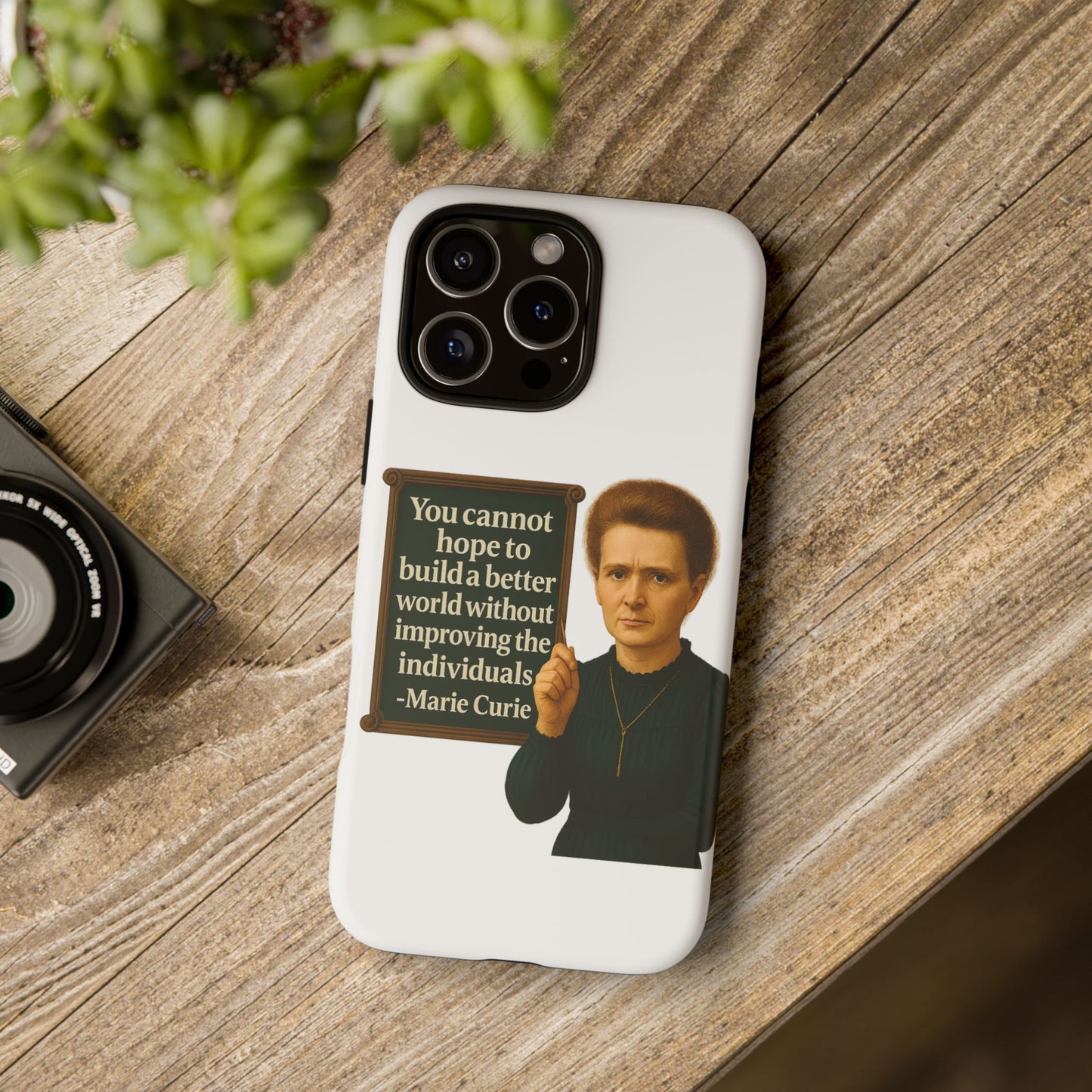 Madame Curie Phone Case