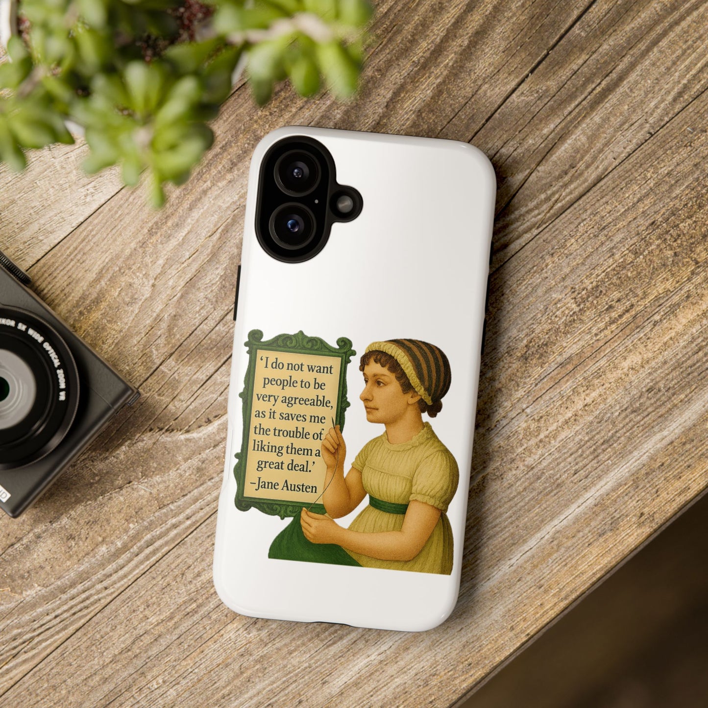 Jane Austen Phone Case