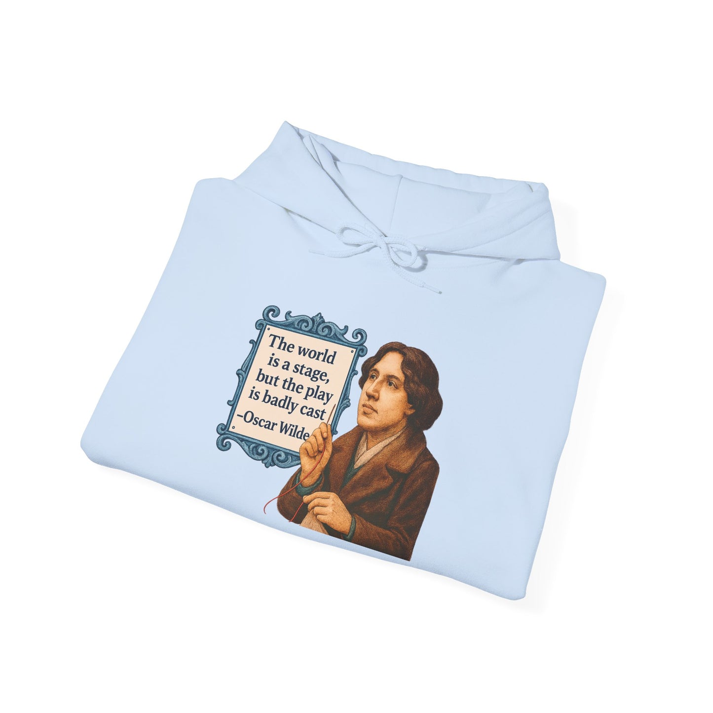 Wilde Sweatshirt - Unisex Cozy Hoodie, Inspirational Gift, Everyday Style, Casual Wear, Art Design