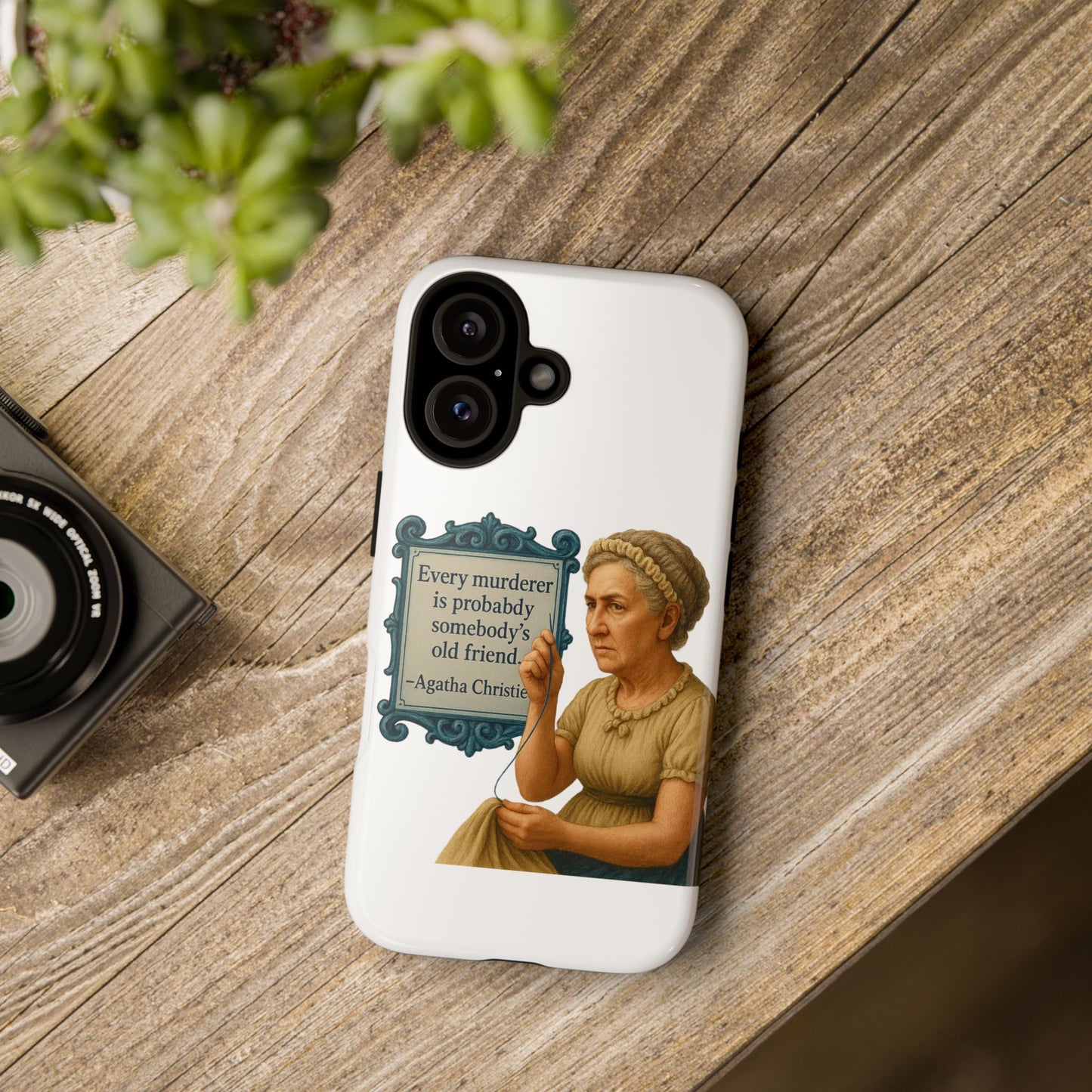 Agatha Christie Phone Case