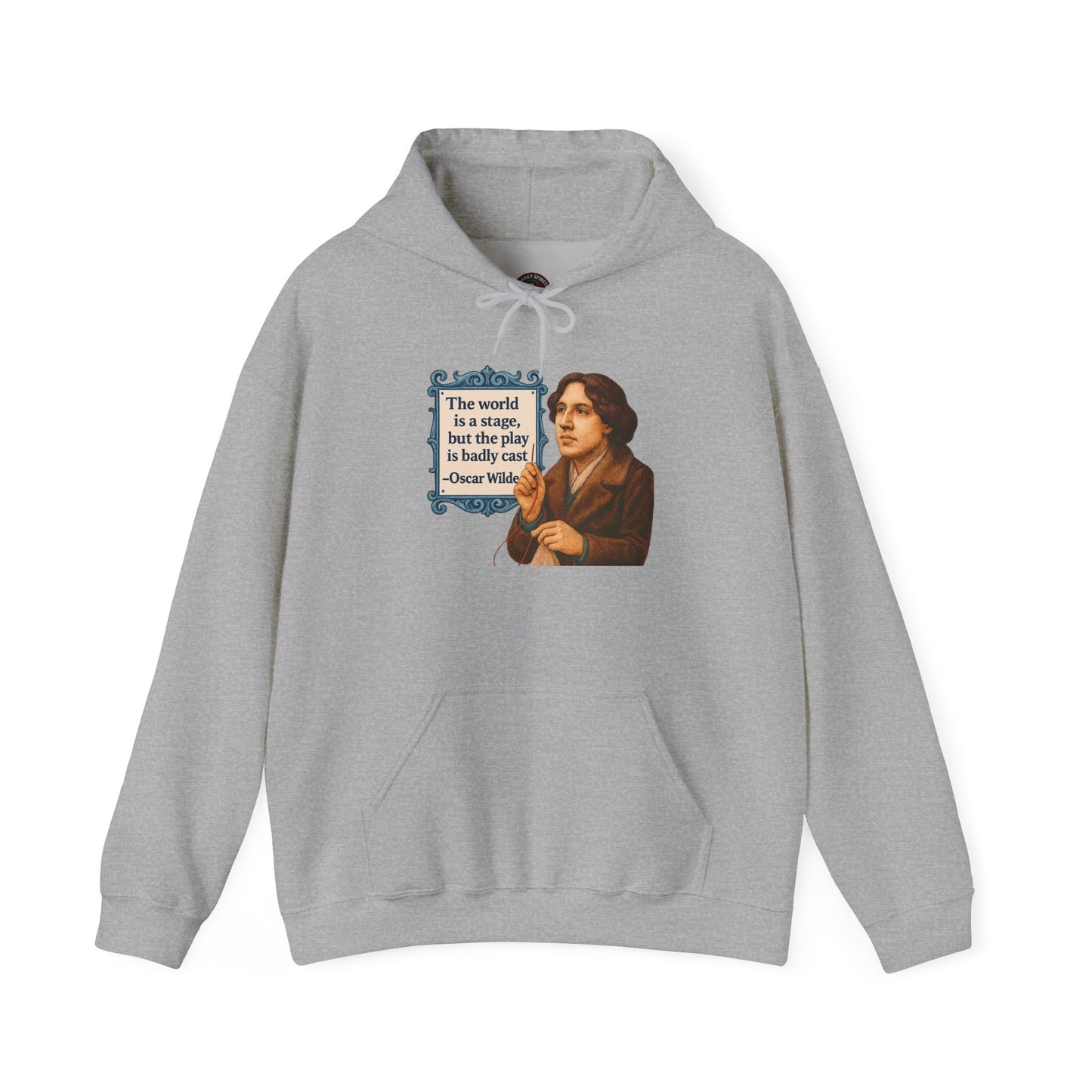Wilde Sweatshirt - Unisex Cozy Hoodie, Inspirational Gift, Everyday Style, Casual Wear, Art Design
