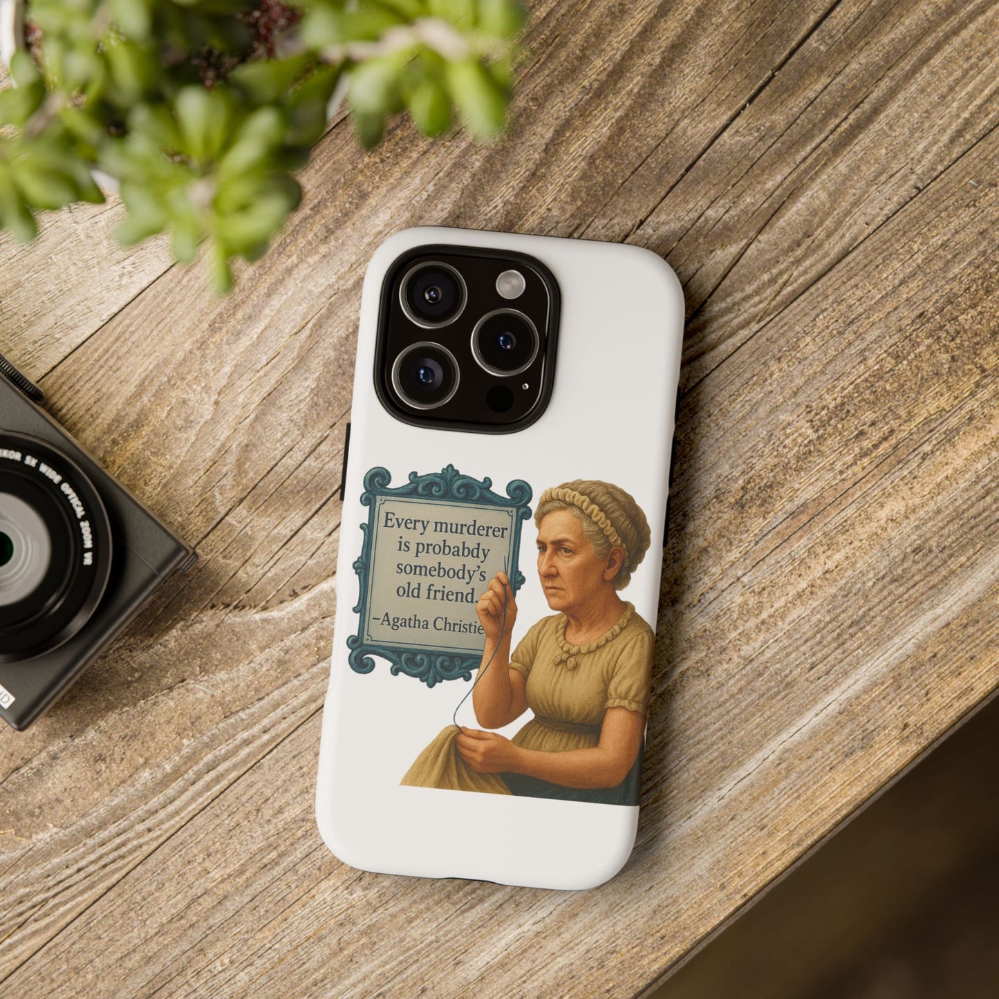 Agatha Christie Phone Case