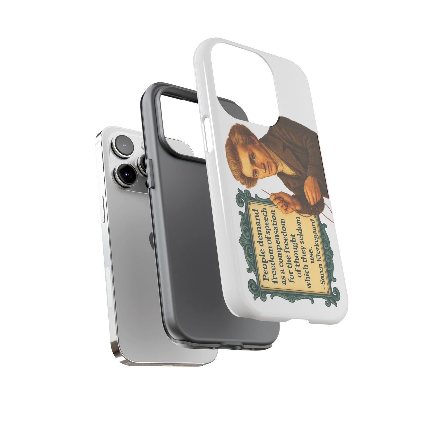 Kierkegaard Phone Case