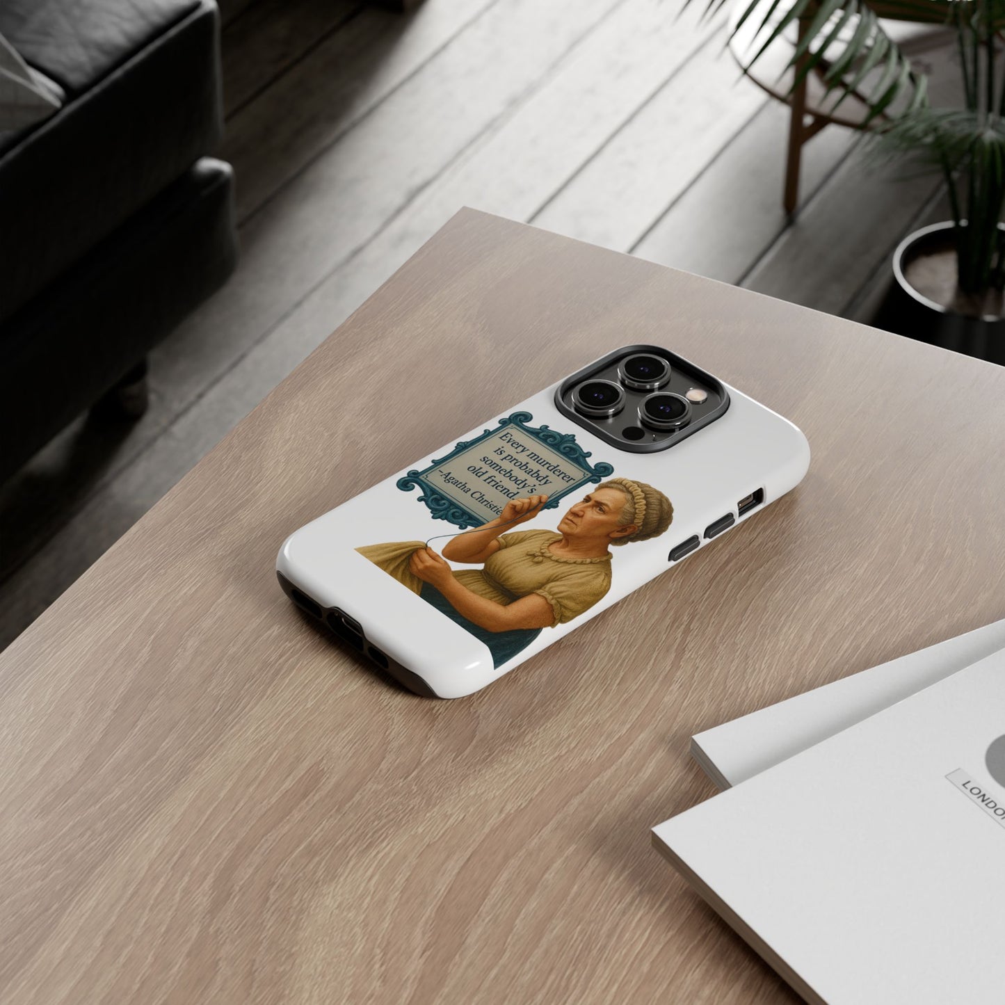 Agatha Christie Phone Case