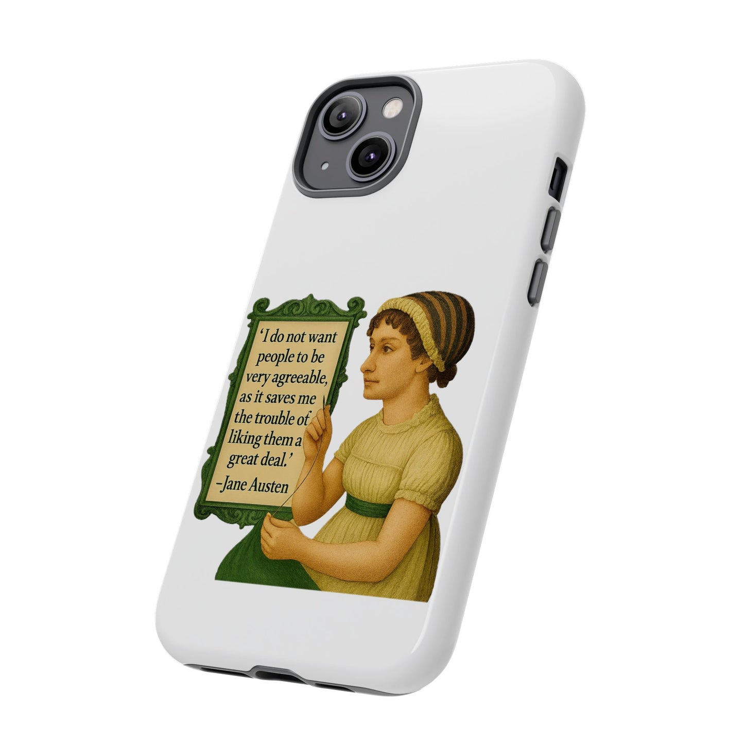 Jane Austen Phone Case