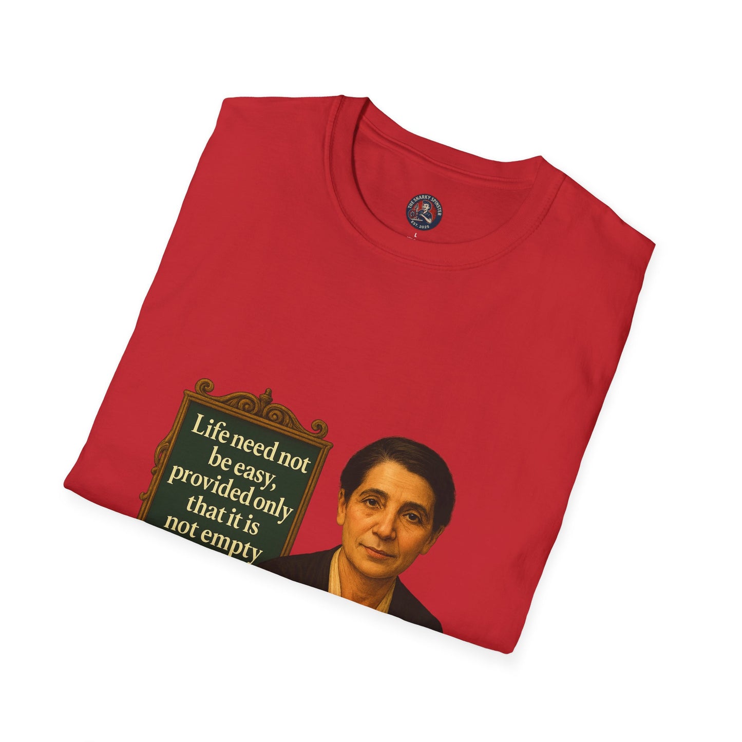Unisex Softstyle T-Shirt - Lise Meitner, Inspirational Tee, Gift for Activists, Comfortable Everyday Wear, Perfect for Celebrations