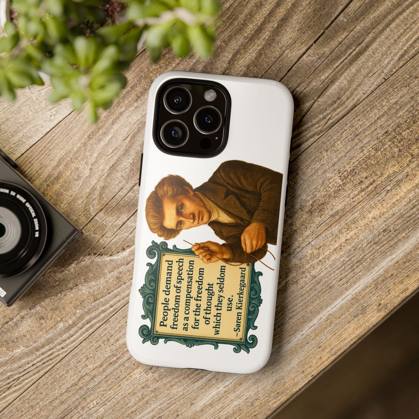 Kierkegaard Phone Case
