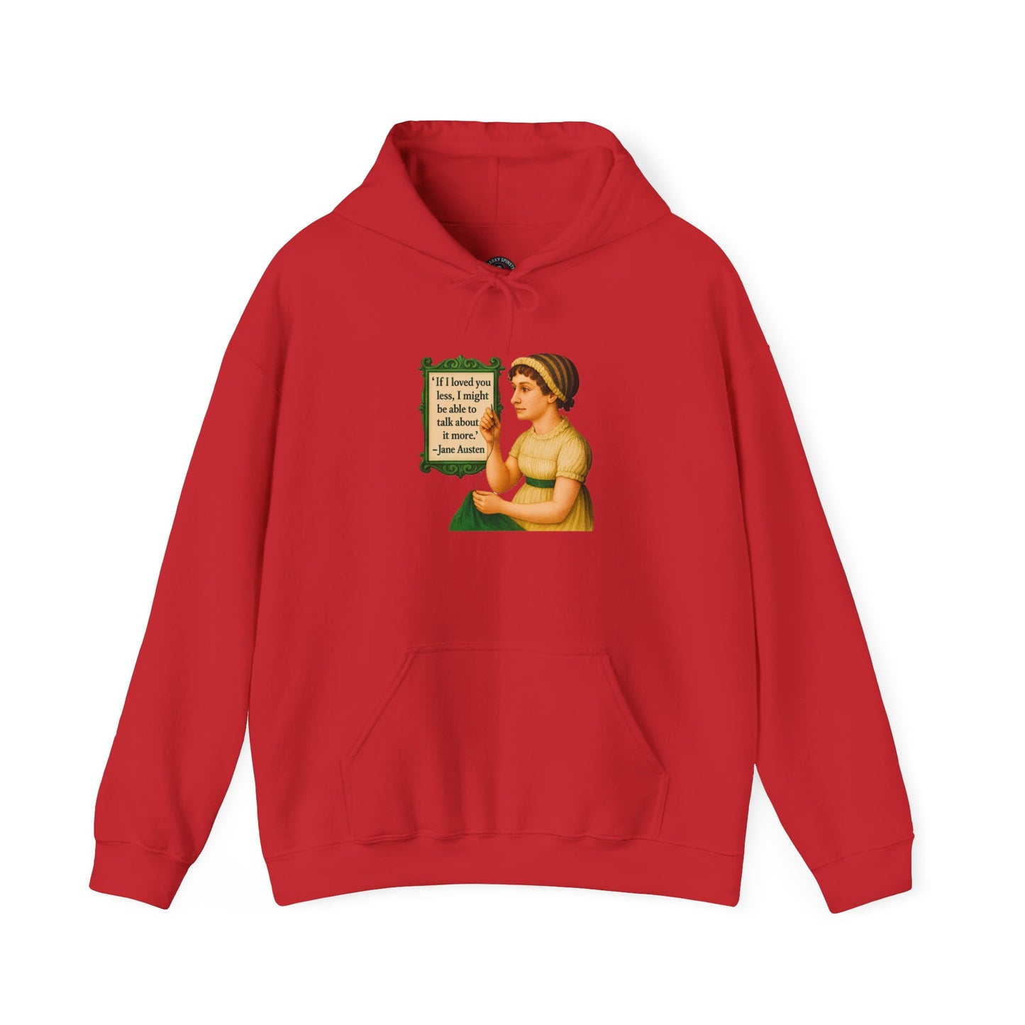 Austen Sweatshirt - Unisex Cozy Hoodie, Inspirational Gift, Everyday Style, Casual Wear, Art Design