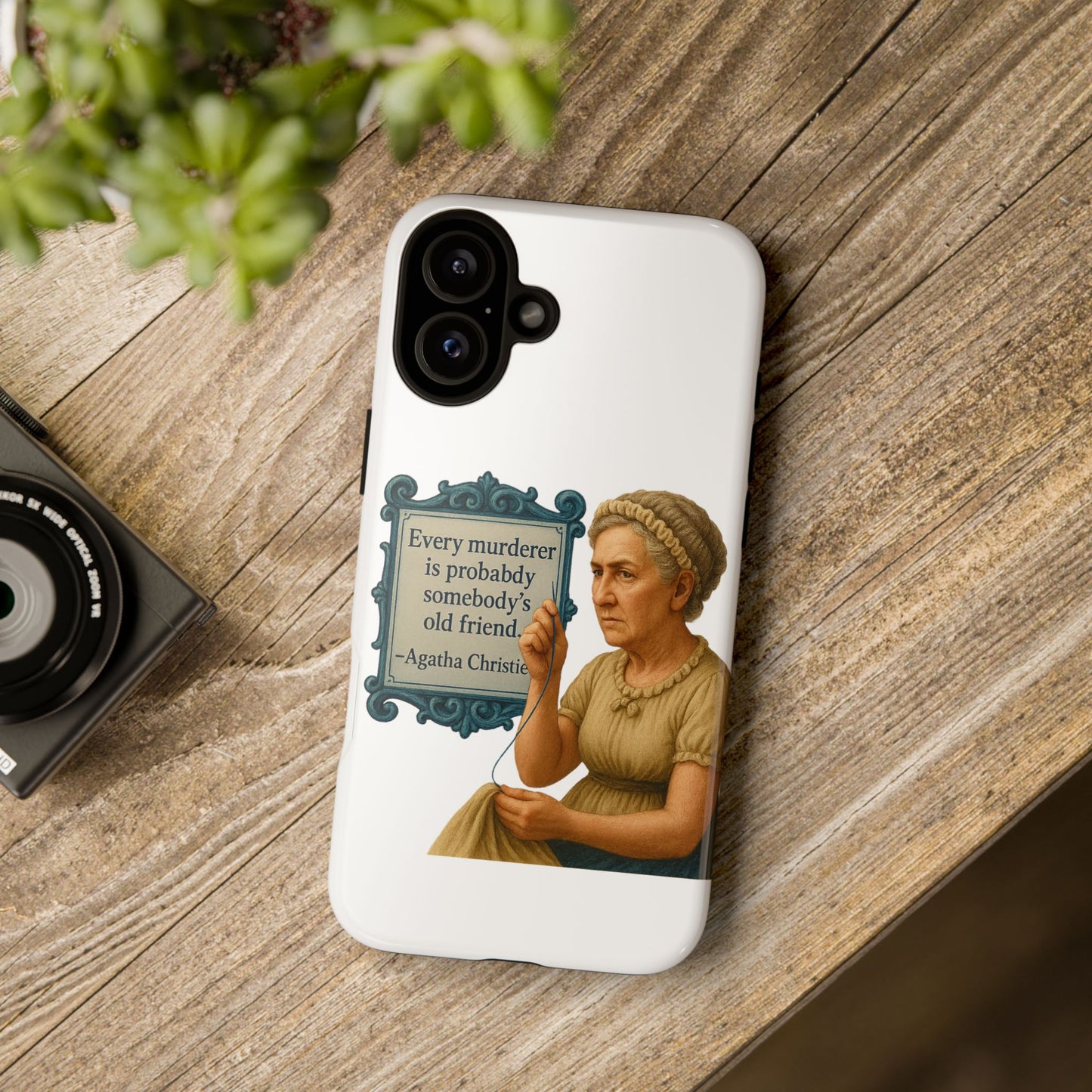Agatha Christie Phone Case