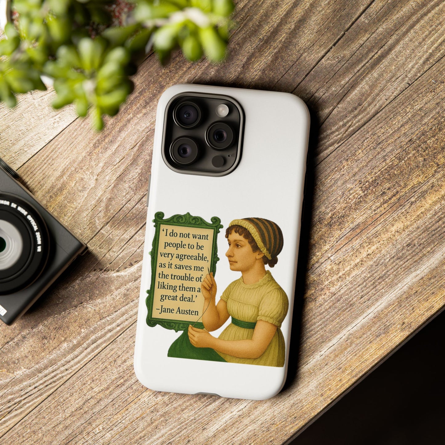 Jane Austen Phone Case
