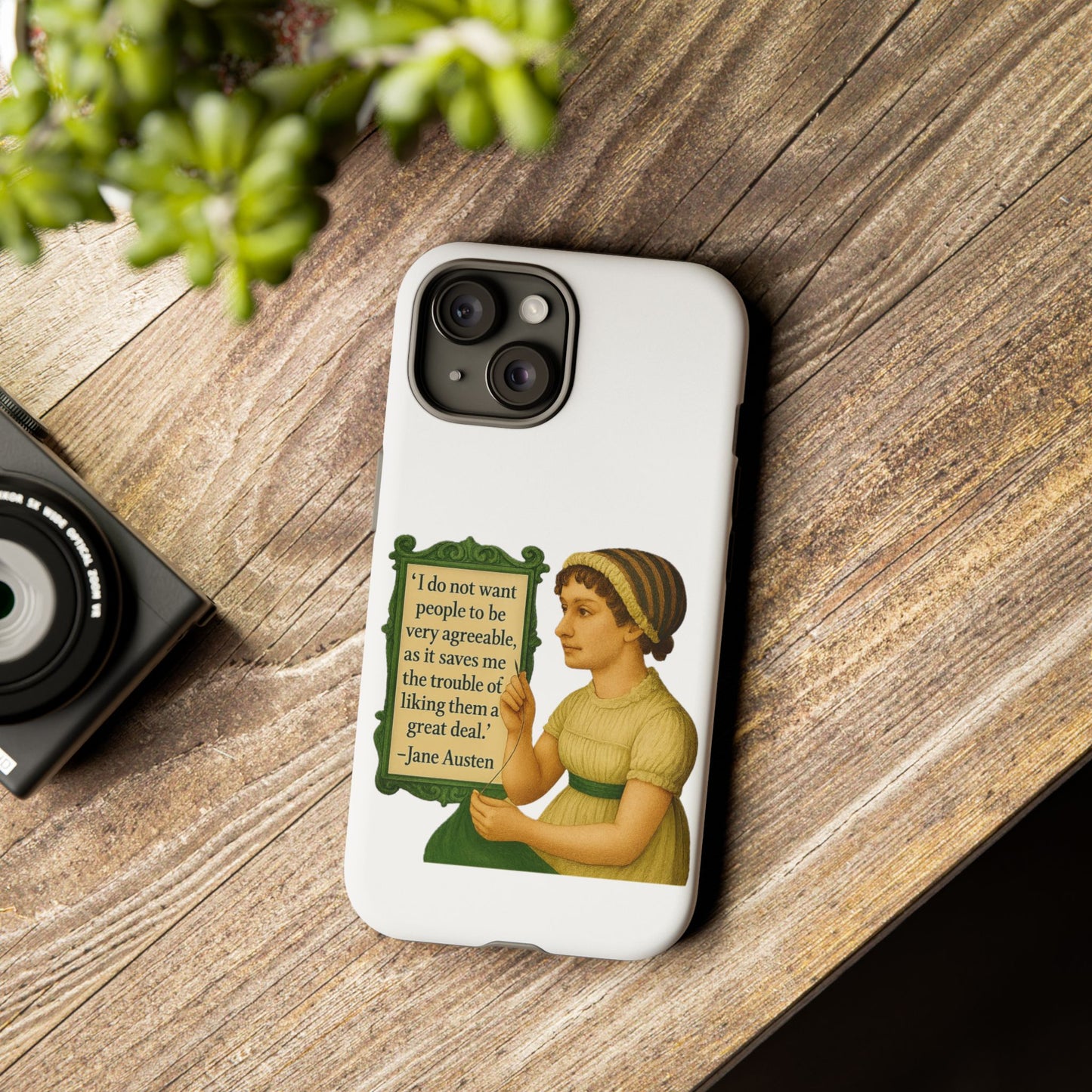 Jane Austen Phone Case