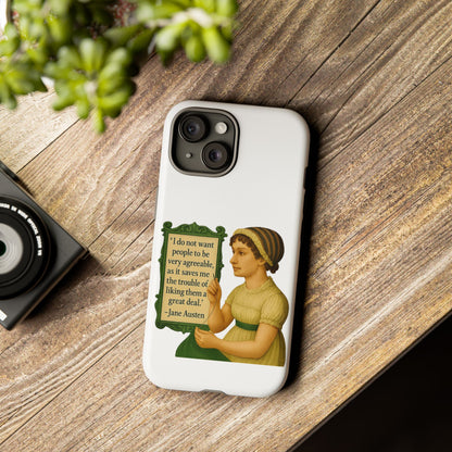 Jane Austen Phone Case