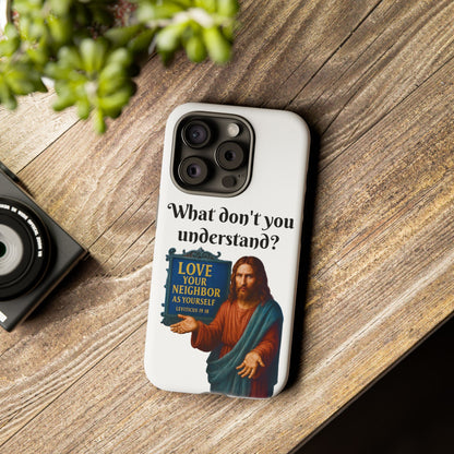 JC Frustrated Phone Case, Let Freedom Ring, American Pride Accessories, Gift for Veterans, 4th of July Decoration, Flag Lover's Case