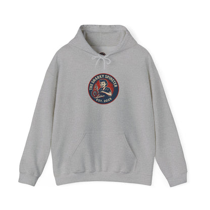 Snarky Spinster Logo Sweatshirt - Unisex Cozy Hoodie, Inspirational Gift, Everyday Style, Casual Wear, Art Design