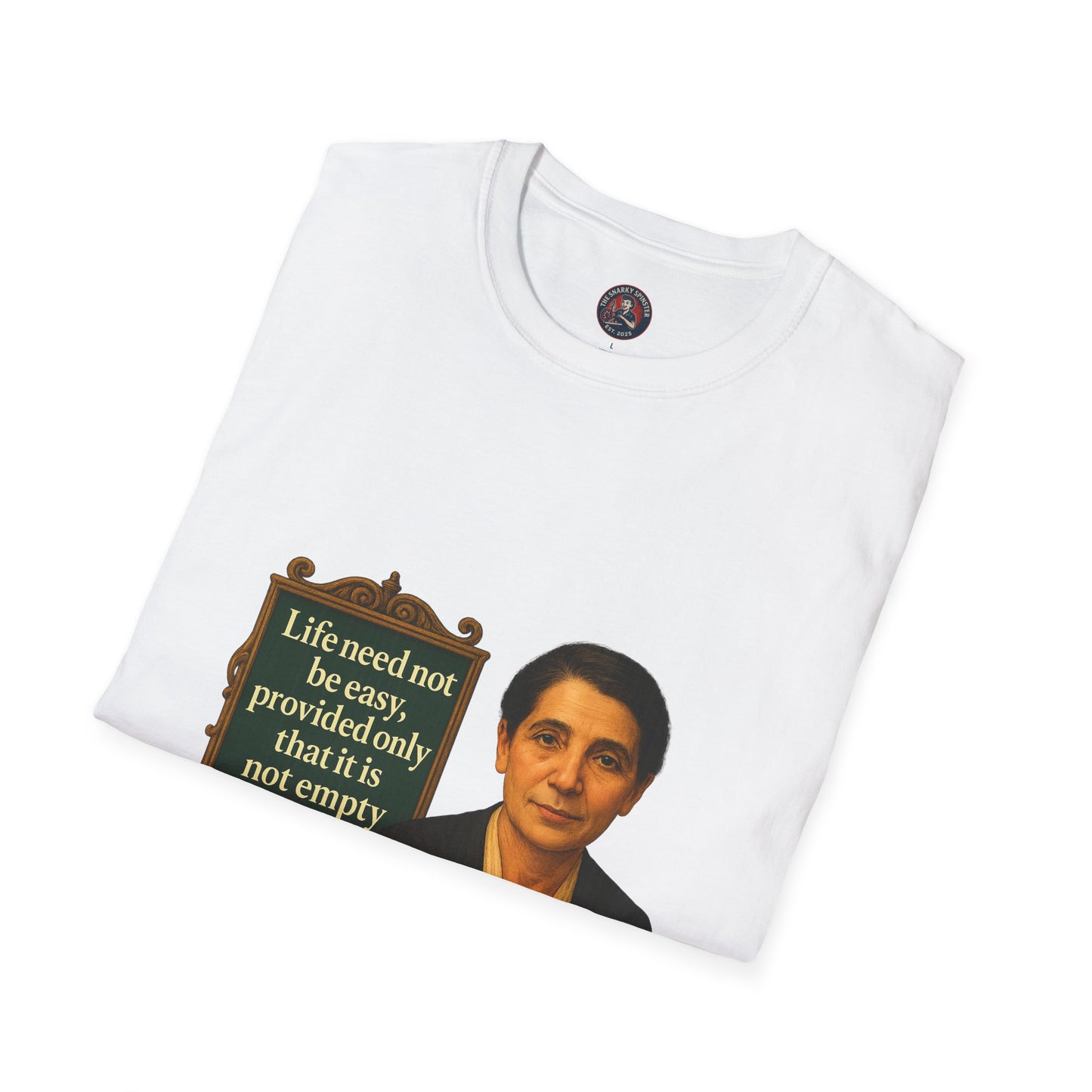 Unisex Softstyle T-Shirt - Lise Meitner, Inspirational Tee, Gift for Activists, Comfortable Everyday Wear, Perfect for Celebrations
