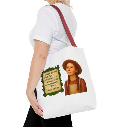 Anne Shirley Tote Bag - The Snarky Spinster, Book Lover Gift, Funny Library Bag, Reading Accessory, Literary Pun Design, Gifts for Readers