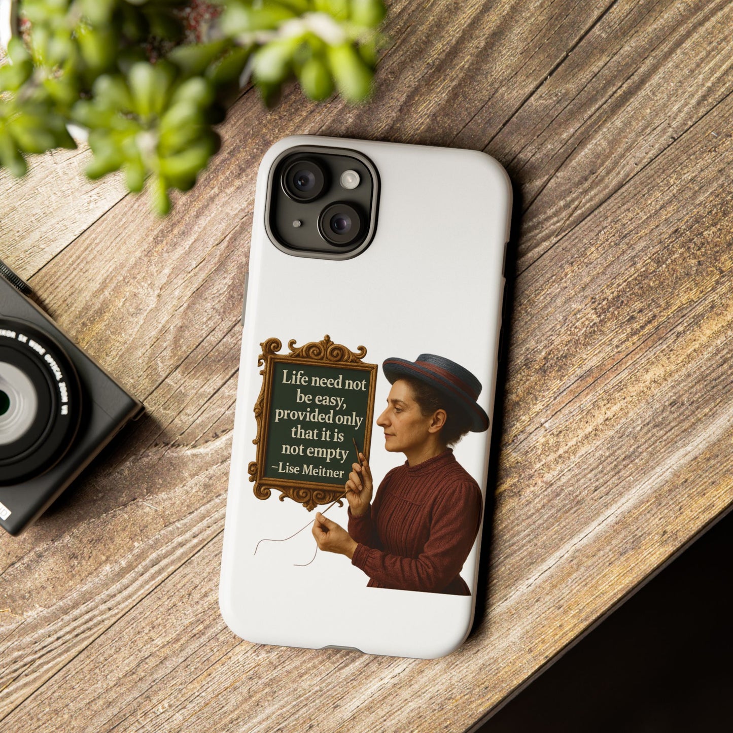 Lise Meitner Phone Case