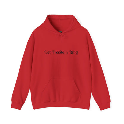 Freedom Ring Sweatshirt - Unisex Cozy Hoodie, Inspirational Gift, Everyday Style, Casual Wear, Art Design
