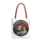 The Liberty Snarky Spinster Tote Bag - Fun Grocery Bag, Gift for Feminists, Retro Style, Sustainability, Everyday Use
