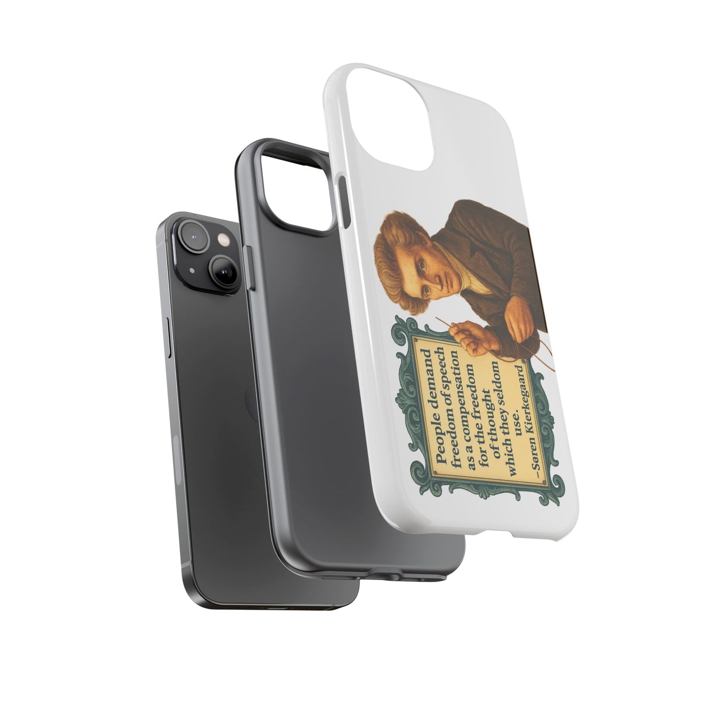 Kierkegaard Phone Case
