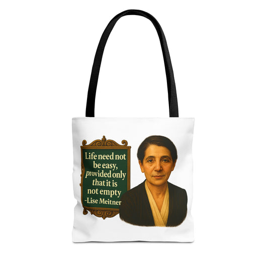 Meitner Tote Bag, Vintage Americana Style, Ideal for, Shopping, Travel, Eco-Friendly Bag