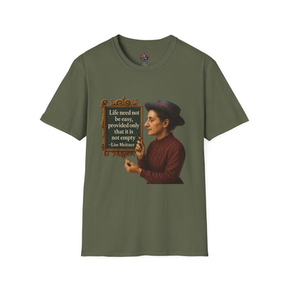 Unisex Softstyle T-Shirt - Lise Meitner, Inspirational Tee, Gift for Activists, Comfortable Everyday Wear, Perfect for Celebrations