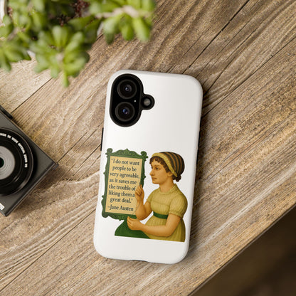 Jane Austen Phone Case