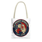 Patriotic Snarky Spinster Tote Bag - Fun Grocery Bag, Gift for Feminists, Retro Style, Sustainability, Everyday Use