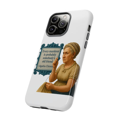 Agatha Christie Phone Case