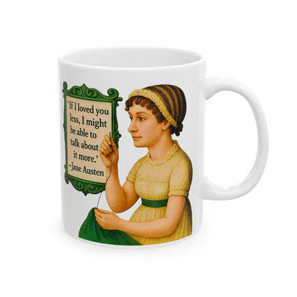 The Austen Ceramic Mug - Fun Coffee Cup for Artists, Unique Gift for Craft Lovers, Perfect for Birthdays, Anniversaries, and [...]