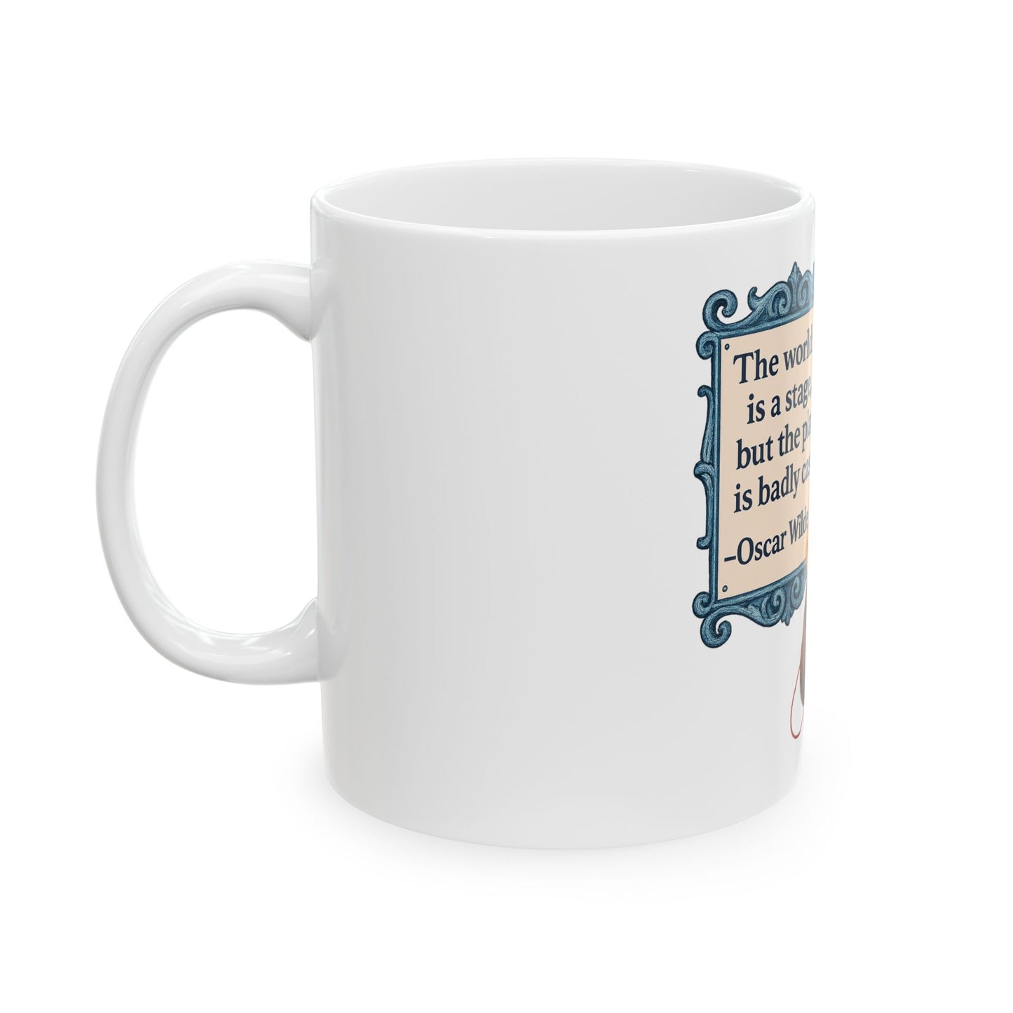 The Wilde Ceramic Mug - Fun Coffee Cup for Artists, Unique Gift for Craft Lovers, Perfect for Birthdays, Anniversaries, and [...]