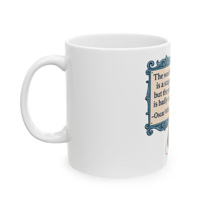 The Wilde Ceramic Mug - Fun Coffee Cup for Artists, Unique Gift for Craft Lovers, Perfect for Birthdays, Anniversaries, and [...]