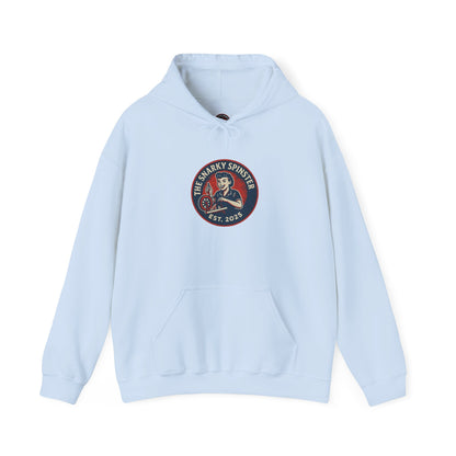 Snarky Spinster Logo Sweatshirt - Unisex Cozy Hoodie, Inspirational Gift, Everyday Style, Casual Wear, Art Design