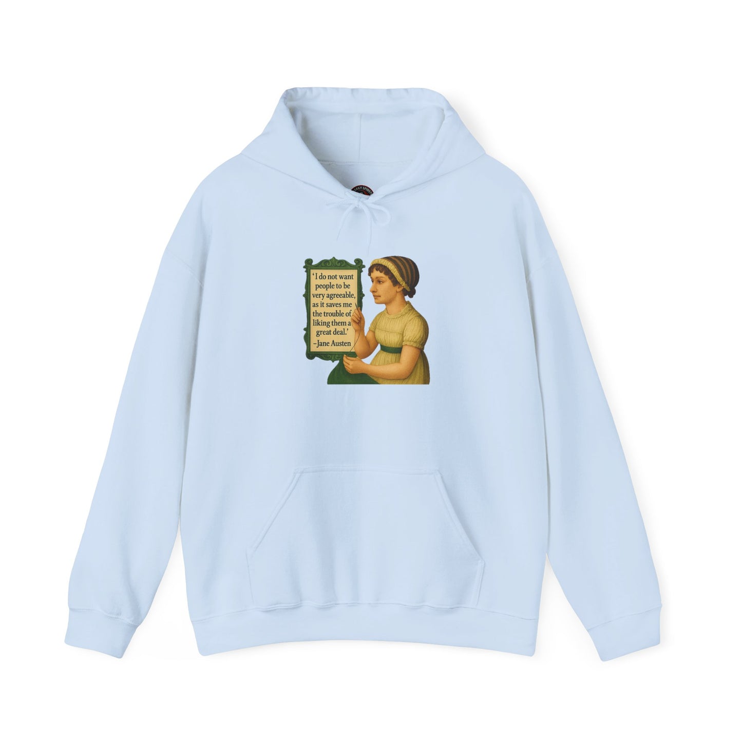 Austen Sweatshirt - Unisex Cozy Hoodie, Inspirational Gift, Everyday Style, Casual Wear, Art Design