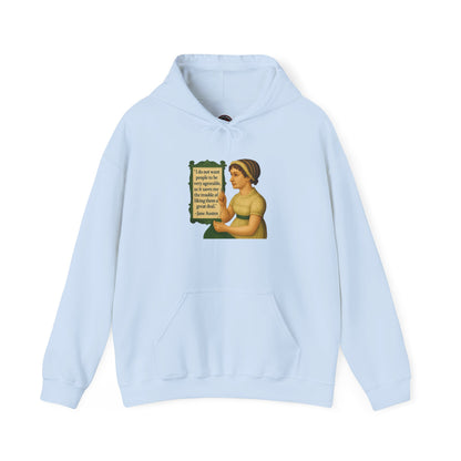 Austen Sweatshirt - Unisex Cozy Hoodie, Inspirational Gift, Everyday Style, Casual Wear, Art Design