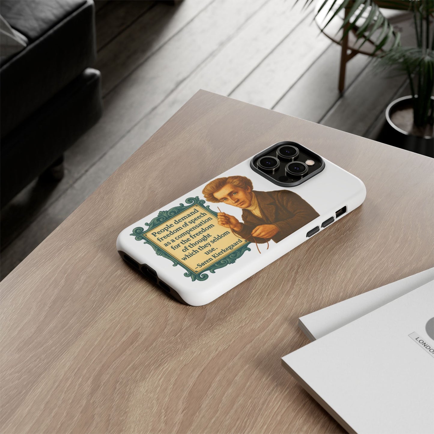 Kierkegaard Phone Case