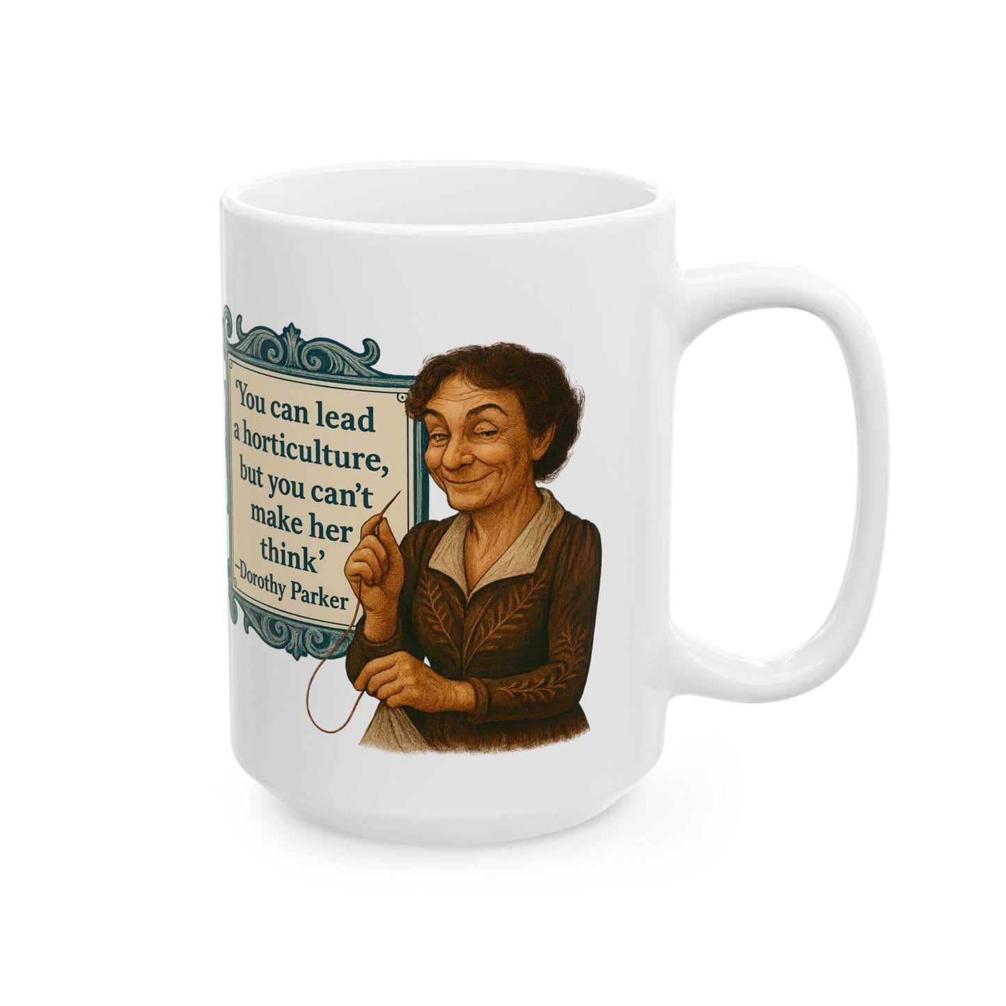 The Parker Ceramic Mug - Fun Coffee Cup for Artists, Unique Gift for Craft Lovers, Perfect for Birthdays, Anniversaries, and [...]