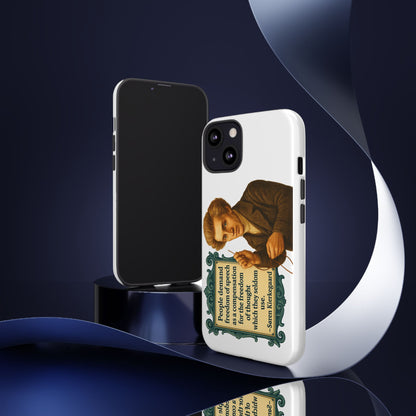 Kierkegaard Phone Case