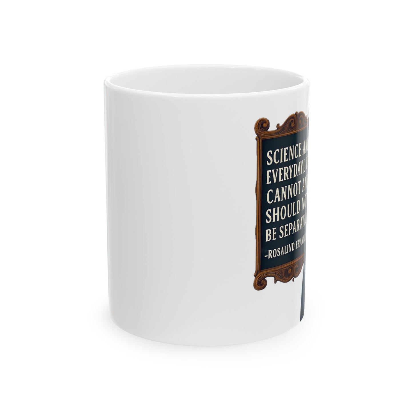 The Franklin Ceramic Mug - Fun Coffee Cup for Artists, Unique Gift for Craft Lovers, Perfect for Birthdays, Anniversaries, and [...]