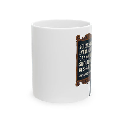 The Franklin Ceramic Mug - Fun Coffee Cup for Artists, Unique Gift for Craft Lovers, Perfect for Birthdays, Anniversaries, and [...]