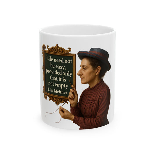 The Meitner Ceramic Mug - Fun Coffee Cup for Artists, Unique Gift for Craft Lovers, Perfect for Birthdays, Anniversaries, and [...]