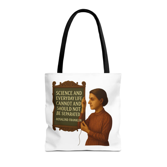 Franklin Tote Bag, Vintage Americana Style, Ideal for, Shopping, Travel, Eco-Friendly Bag